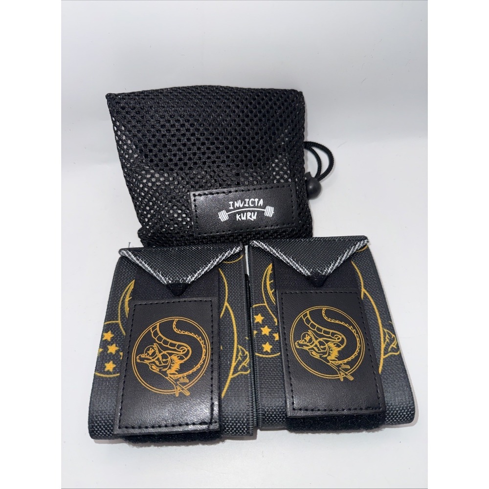 Invicta Kuru Wrist Wraps Weight Lifting Powerlifting NEW